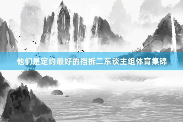 他们是定约最好的挡拆二东谈主组体育集锦