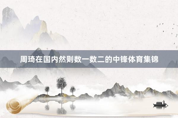 周琦在国内然则数一数二的中锋体育集锦