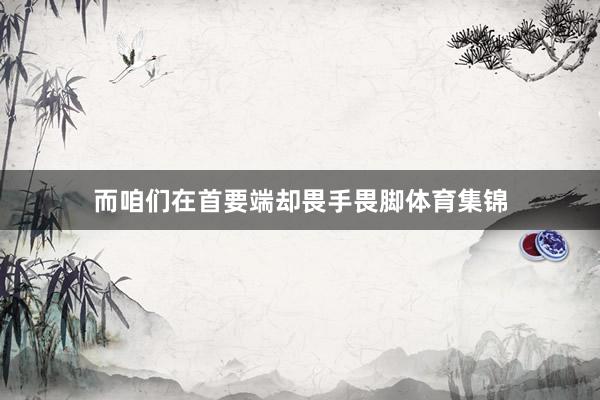 而咱们在首要端却畏手畏脚体育集锦