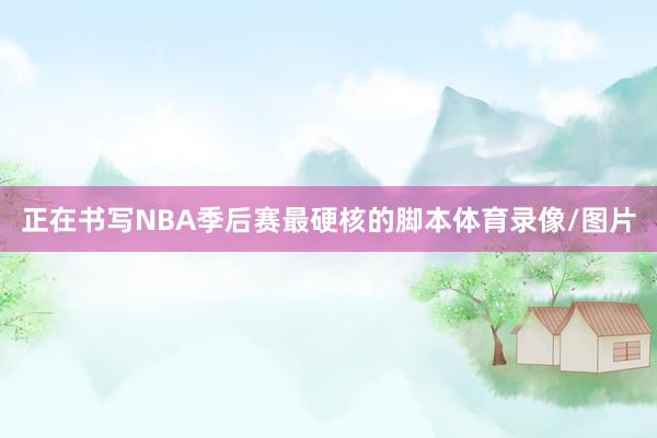正在书写NBA季后赛最硬核的脚本体育录像/图片