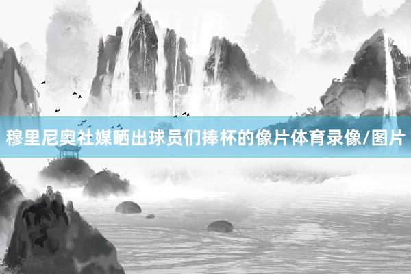 穆里尼奥社媒晒出球员们捧杯的像片体育录像/图片