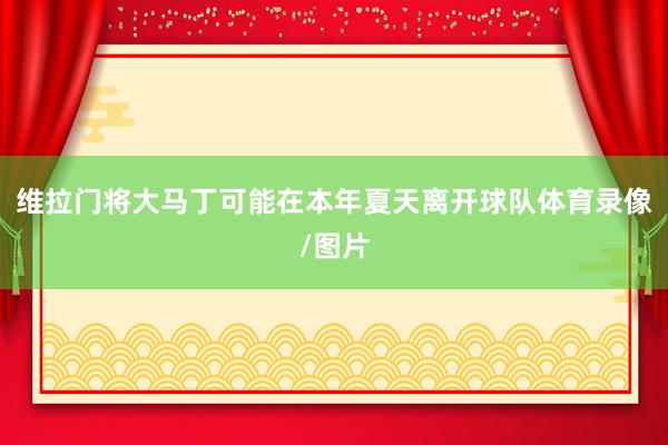 维拉门将大马丁可能在本年夏天离开球队体育录像/图片