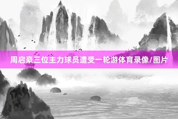 周启豪三位主力球员遭受一轮游体育录像/图片