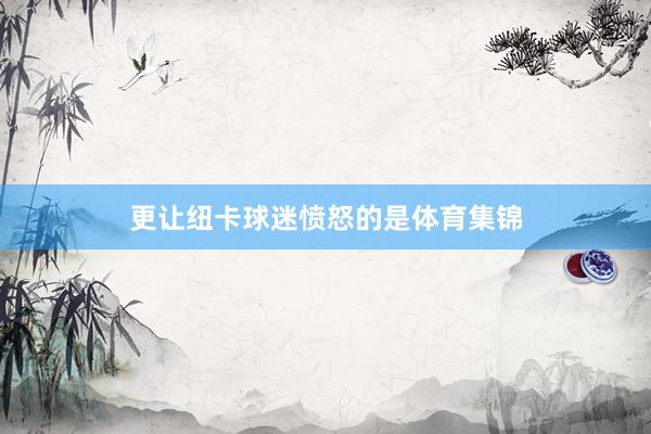 更让纽卡球迷愤怒的是体育集锦