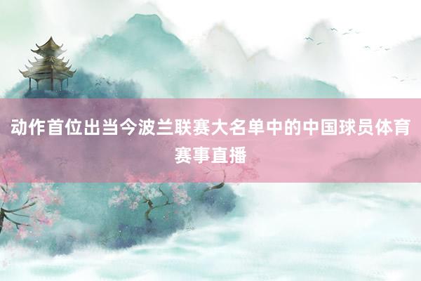 动作首位出当今波兰联赛大名单中的中国球员体育赛事直播