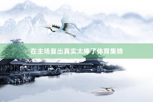 在主场复出真实太棒了体育集锦