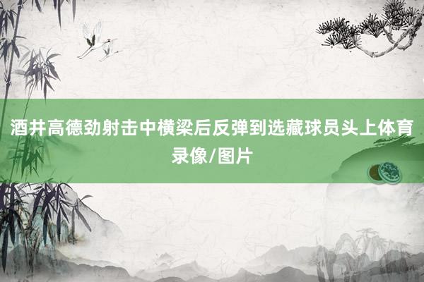 酒井高德劲射击中横梁后反弹到选藏球员头上体育录像/图片