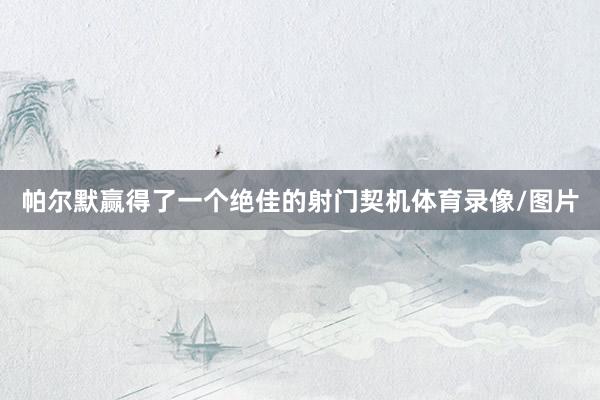 帕尔默赢得了一个绝佳的射门契机体育录像/图片