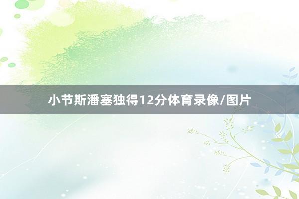 小节斯潘塞独得12分体育录像/图片