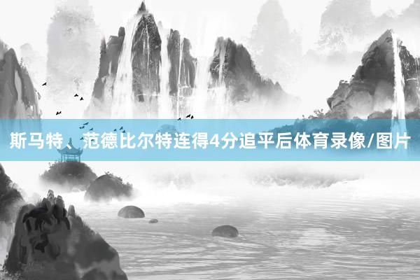 斯马特、范德比尔特连得4分追平后体育录像/图片