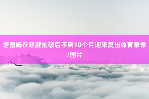 塔图姆在跟腱扯破后不到10个月迎来复出体育录像/图片